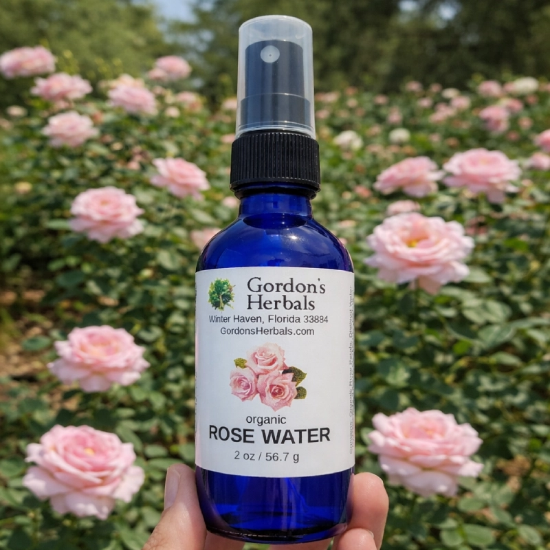 organic rose water